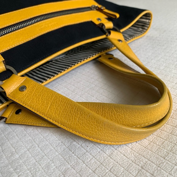 Kate Spade black & yellow tote bag - Picture 13 of 16